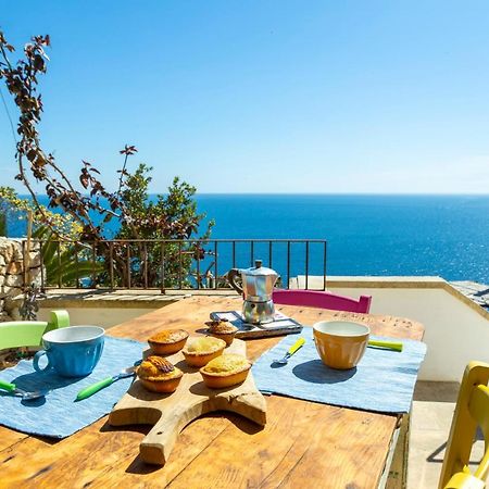 Casa Vacanze De Vita - Amazing View On The Coast مارينا سيرا المظهر الخارجي الصورة