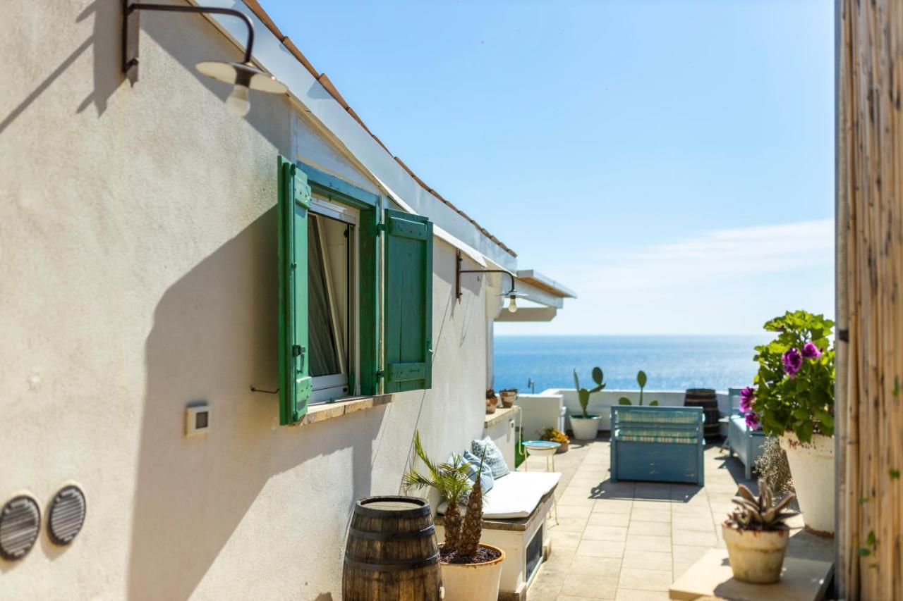 Casa Vacanze De Vita - Amazing View On The Coast مارينا سيرا المظهر الخارجي الصورة
