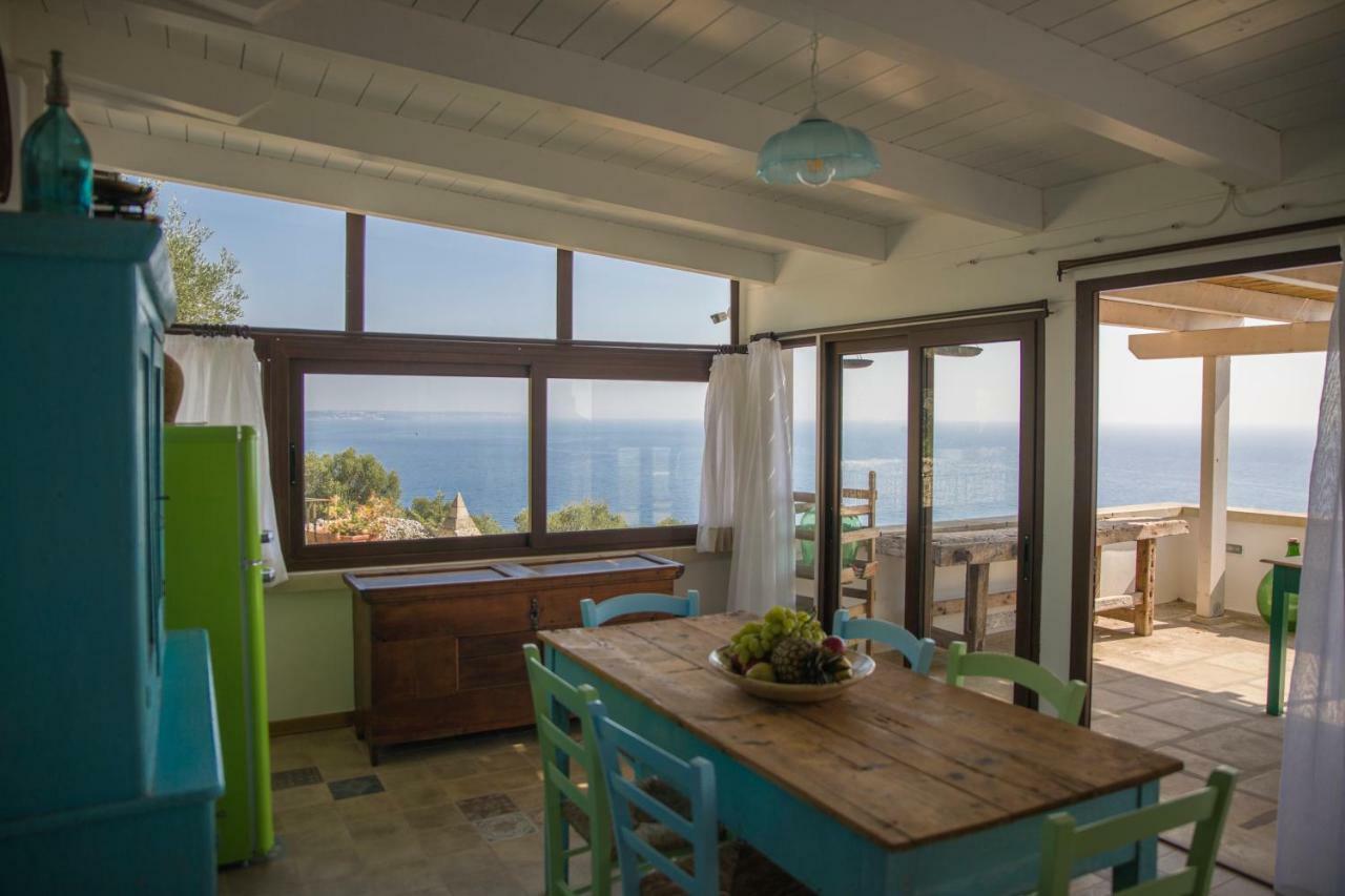 Casa Vacanze De Vita - Amazing View On The Coast مارينا سيرا المظهر الخارجي الصورة